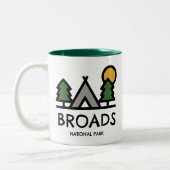 Broads National Park ツートーンマグカップ (左)