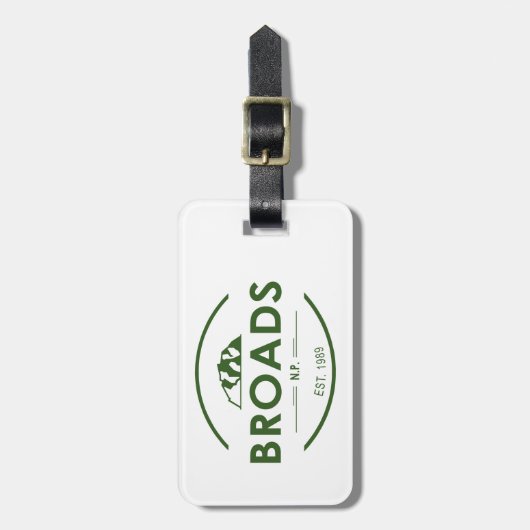 Broads National Park ラゲッジタグ (正面縦)