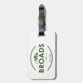 Broads National Park ラゲッジタグ (裏面縦)