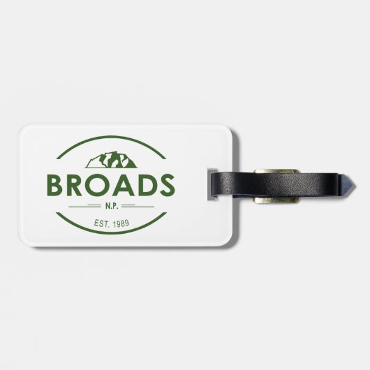 Broads National Park ラゲッジタグ (裏面横)