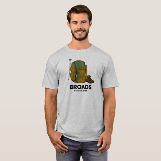 Broads National Park Backpack Tシャツ (正面フル)