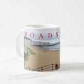 Broadstairs Kingsgate湾のコーヒー・マグ コーヒーマグカップ (正面左)
