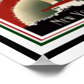 Broadway Art Deco Poster 12 x 16 ポスター (角)