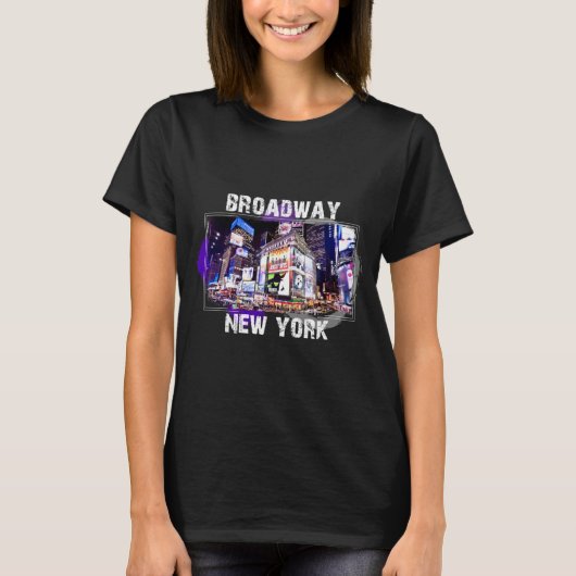 BROADWAY Musical Theater T-Shirt design Tシャツ (正面)