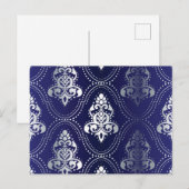 Brocadeパターン ポストカード (正面/裏面)