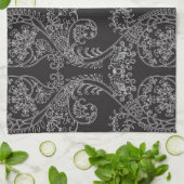 Brocade pattern キッチンタオル (折り畳み)