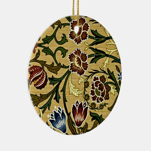Brocade、William Morris Pattern セラミックオーナメント (右)