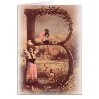 Brocante家の優美な日カード