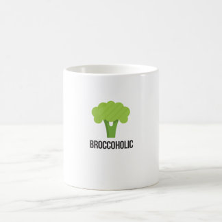 Broccoholic -ビーガン及びVegeterianのための必需品 コーヒーマグカップ