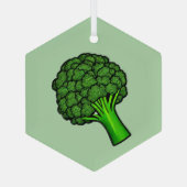 Broccoli ガラスオーナメント (裏面)