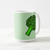 Broccoli コーヒーマグカップ (正面右)