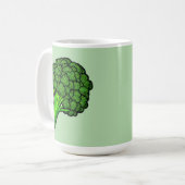 Broccoli コーヒーマグカップ (正面左)