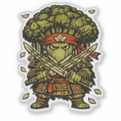 Broccoli Bushido — Protector of the Forest シール (正面)