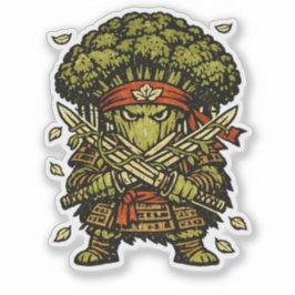 Broccoli Bushido — Protector of the Forest シール