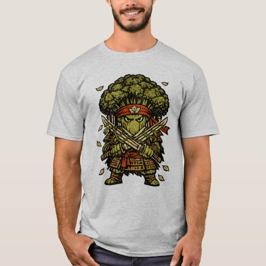 Broccoli Bushido — Protector of the Forest Tシャツ (正面)