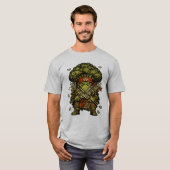 Broccoli Bushido — Protector of the Forest Tシャツ (正面フル)