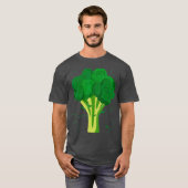 Broccoli Funny Veggie Lover Halloween Costume Tシャツ (正面フル)