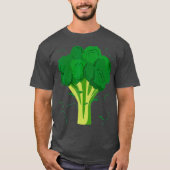 Broccoli Funny Veggie Lover Halloween Costume Tシャツ (正面)