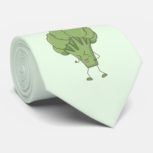 Broccoli Green Veggie ネクタイ (ロール)
