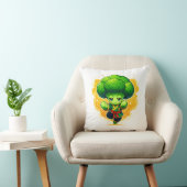 Broccoli Karate Kid — Cute Veggie Warrior クッション (椅子)