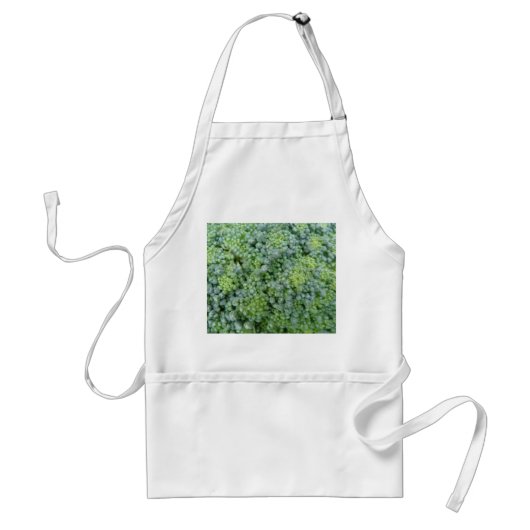 Broccoli Macro Cooking Apron スタンダードエプロン (正面)