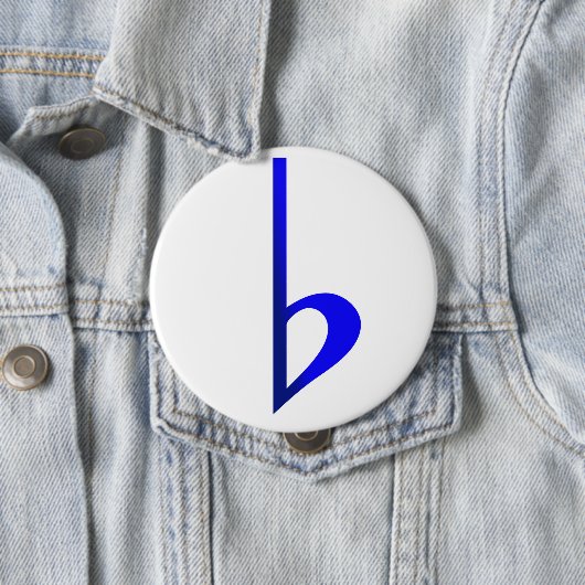 Broche Bemol Azul 缶バッジ (インサイチュ)