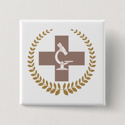 Broche Biomedicina 缶バッジ (正面)