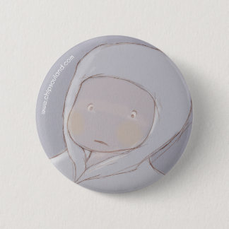 Broche bleue 缶バッジ