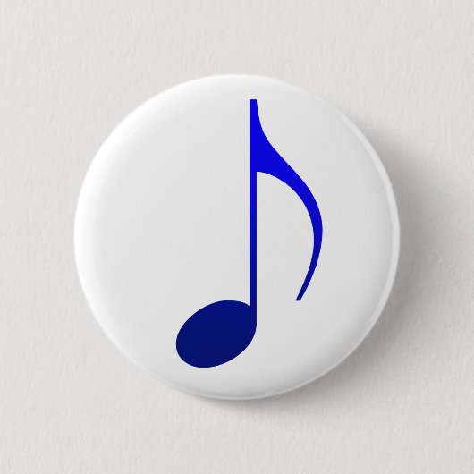 Broche (Botton) Colcheia Azul 缶バッジ (正面)
