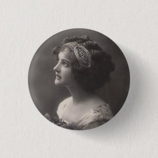 Broche chapa dama vintage 缶バッジ