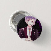Broche Diabolik Lovers Kanato 缶バッジ (正面&裏面)