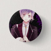 Broche Diabolik Lovers Kanato 缶バッジ (正面)
