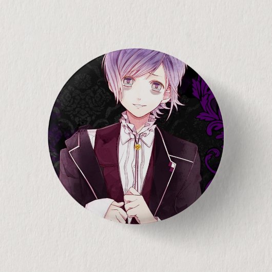 Broche Diabolik Lovers Kanato 缶バッジ (正面)