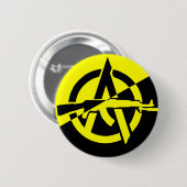 Broche Libertário 缶バッジ (正面&裏面)