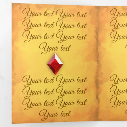 Brochure Ukraine 三つ折りカード (内部最初)