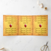 Brochure Ukraine 三つ折りカード (内部)