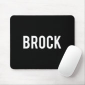 Brock - Cool New Funny Name Fan Gift Tee マウスパッド (マウス)