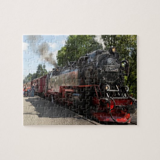 Brockenbahn Brockenの鉄道の写真 ジグソーパズル (横)