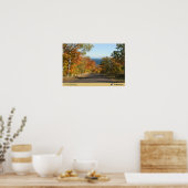 Brockway Mountain Drive – ミシガン州コッパー ポスター (キッチン)