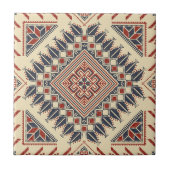 Broderie palestinienne traditionnelle タイル (正面)