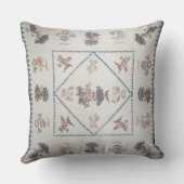 「Broderie Perseで」、c.1800 (、printe適用されるキルトにして下さい クッション (裏面)