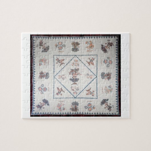 「Broderie Perseで」、c.1800 (、printe適用されるキルトにして下さい ジグソーパズル (横)