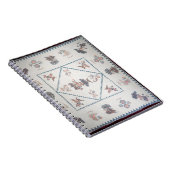 「Broderie Perseで」、c.1800 (、printe適用されるキルトにして下さい ノートブック (右側)