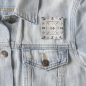 「Broderie Perseで」、c.1800 (、printe適用されるキルトにして下さい 缶バッジ (インサイチュ)