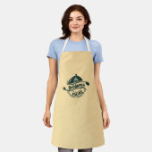 Bröderna Mains エプロン (着用した状態)