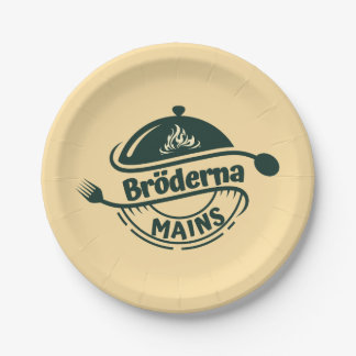 Bröderna Mains ペーパープレート