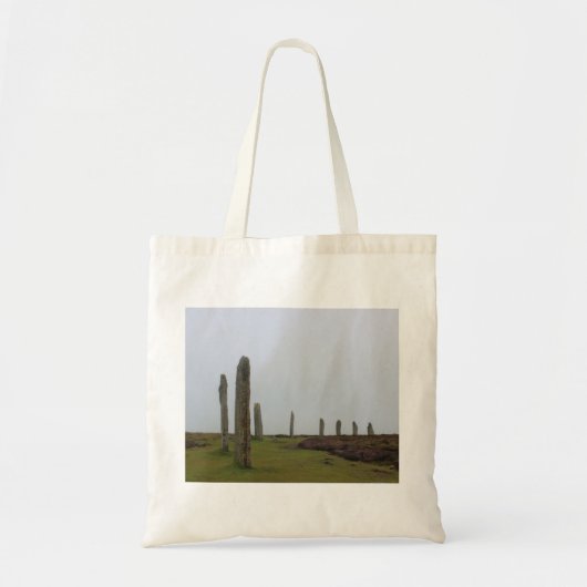 Brodgar (オークニー諸島島)のリング トートバッグ (正面)