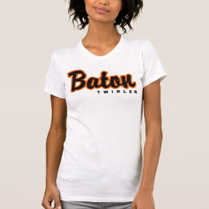 Brodyの原稿のバトンガールのタンクトップ Tシャツ