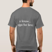 broga tシャツ (裏面)