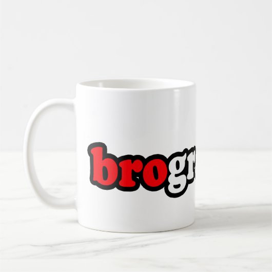 BROGRAMMER コーヒーマグカップ (左)
